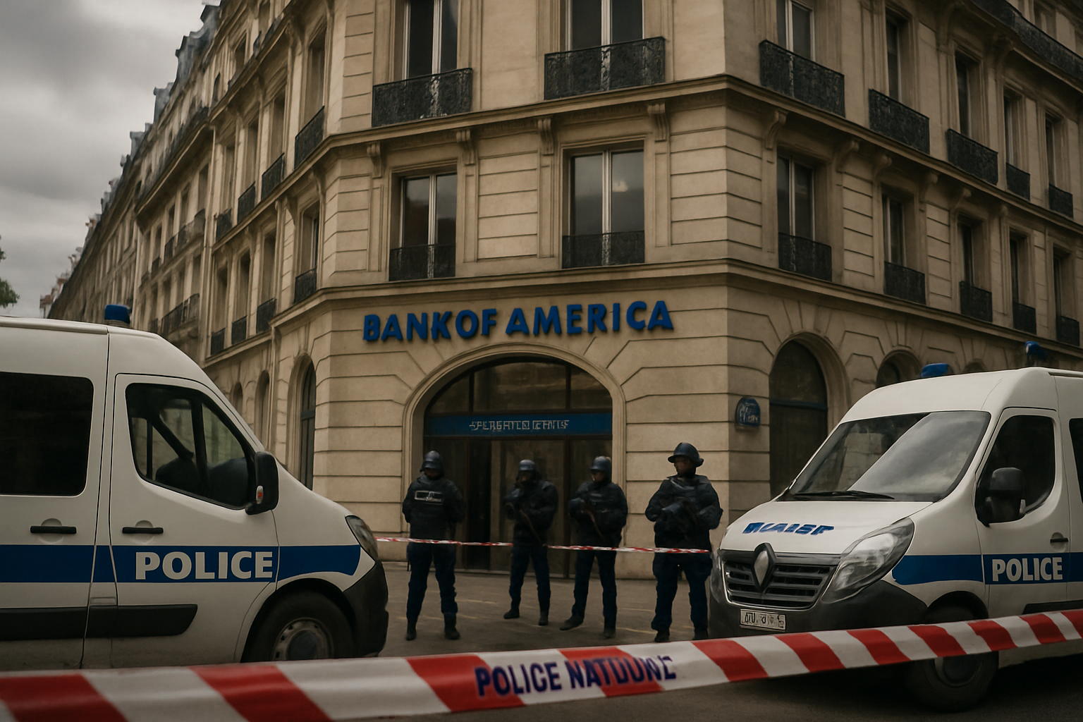 French Authorities Foil Iran-Linked Terror Plot Against Bank of America in Paris