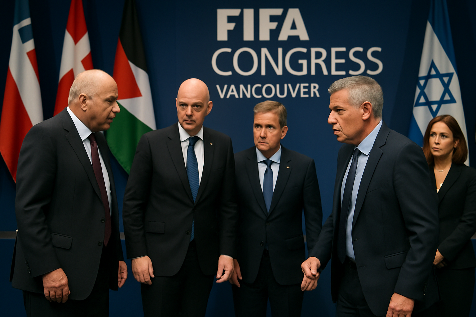 Palestinian-Israeli Tensions Explode at FIFA Congress as Peace Gesture Backfires