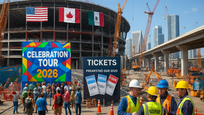 FIFA World Cup 2026 Preparations Accelerate Amid Cross-Country Tours, Premium Ticket Pricing, and Security Challenges