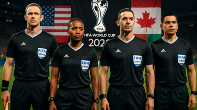 FIFA Announces Record 52 Referees for 2026 World Cup as Some Nations Face Disappointment