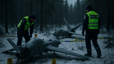Two Ukrainian Drones Crash in Finland Amid Baltic Security Crisis