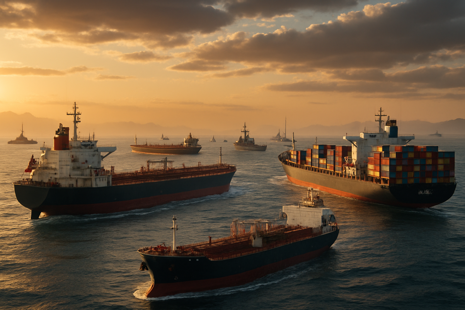 Historic Vessels Pass Through Hormuz Strait as Iran Reopens Critical Shipping Route Following Ceasefire