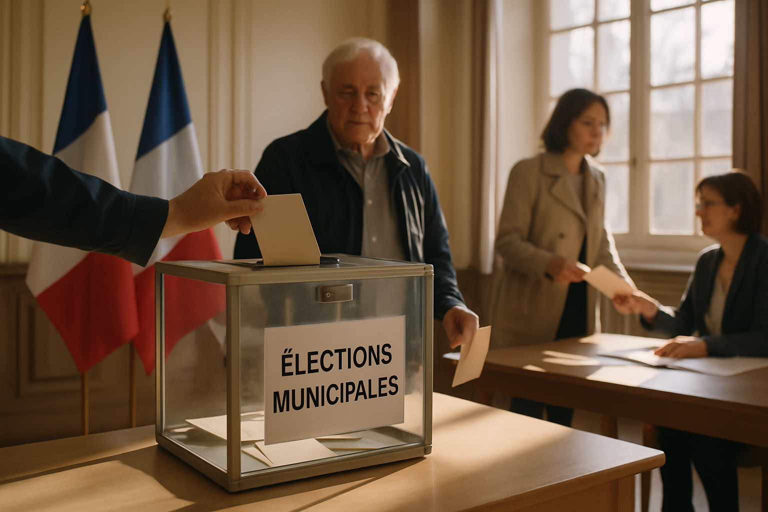 French Left Retains Control of Major Cities as Right Conquers Provincial Centers