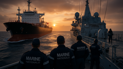 French Navy Seizes Third Russian Shadow Fleet Tanker as EU Intensifies Maritime Sanctions Enforcement