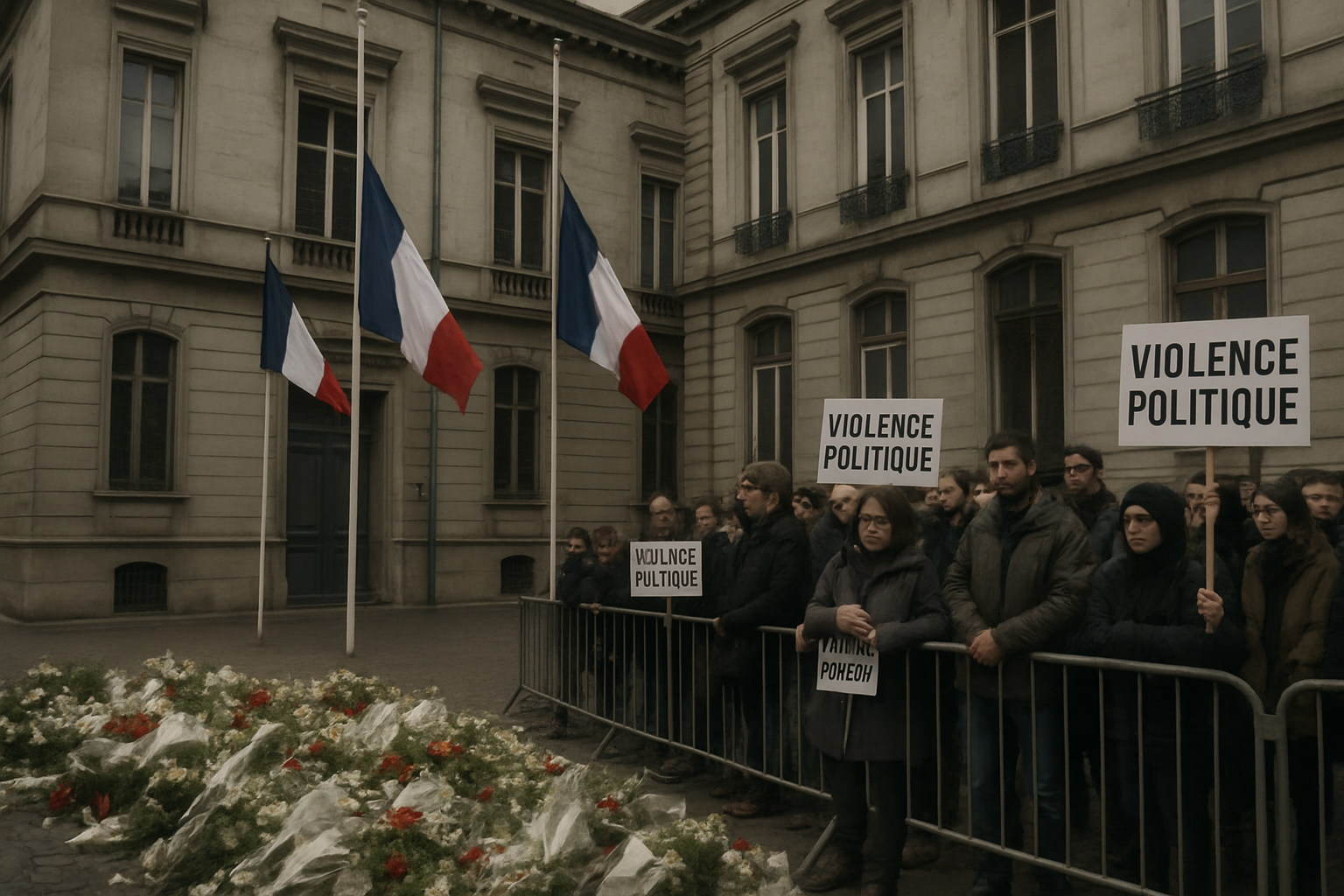 Death of Right-Wing Student Sparks Fierce Political Violence Debate in France