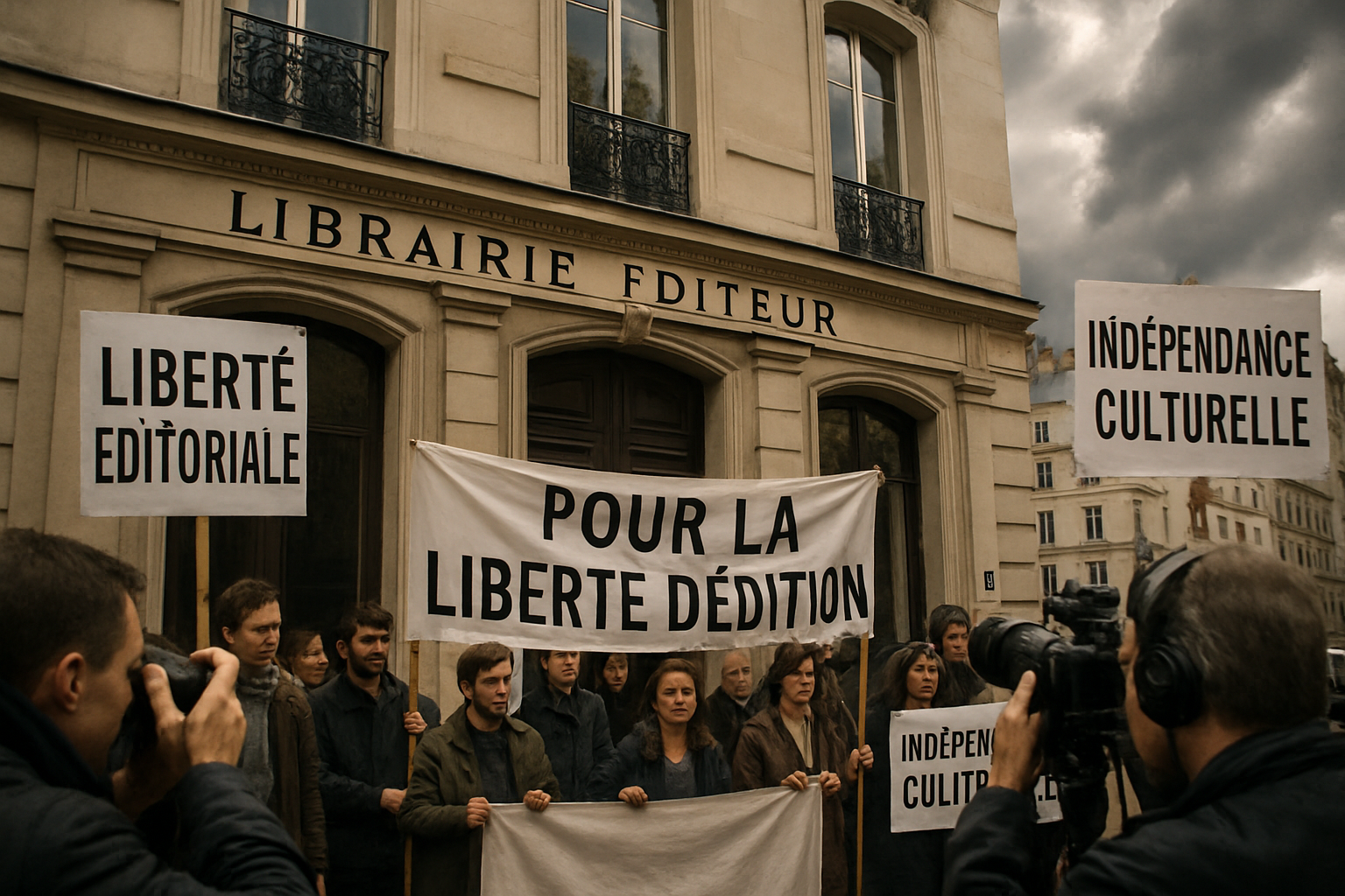 French Publishers Unite Against "Cultural War" as Grasset Crisis Rocks Literary Establishment