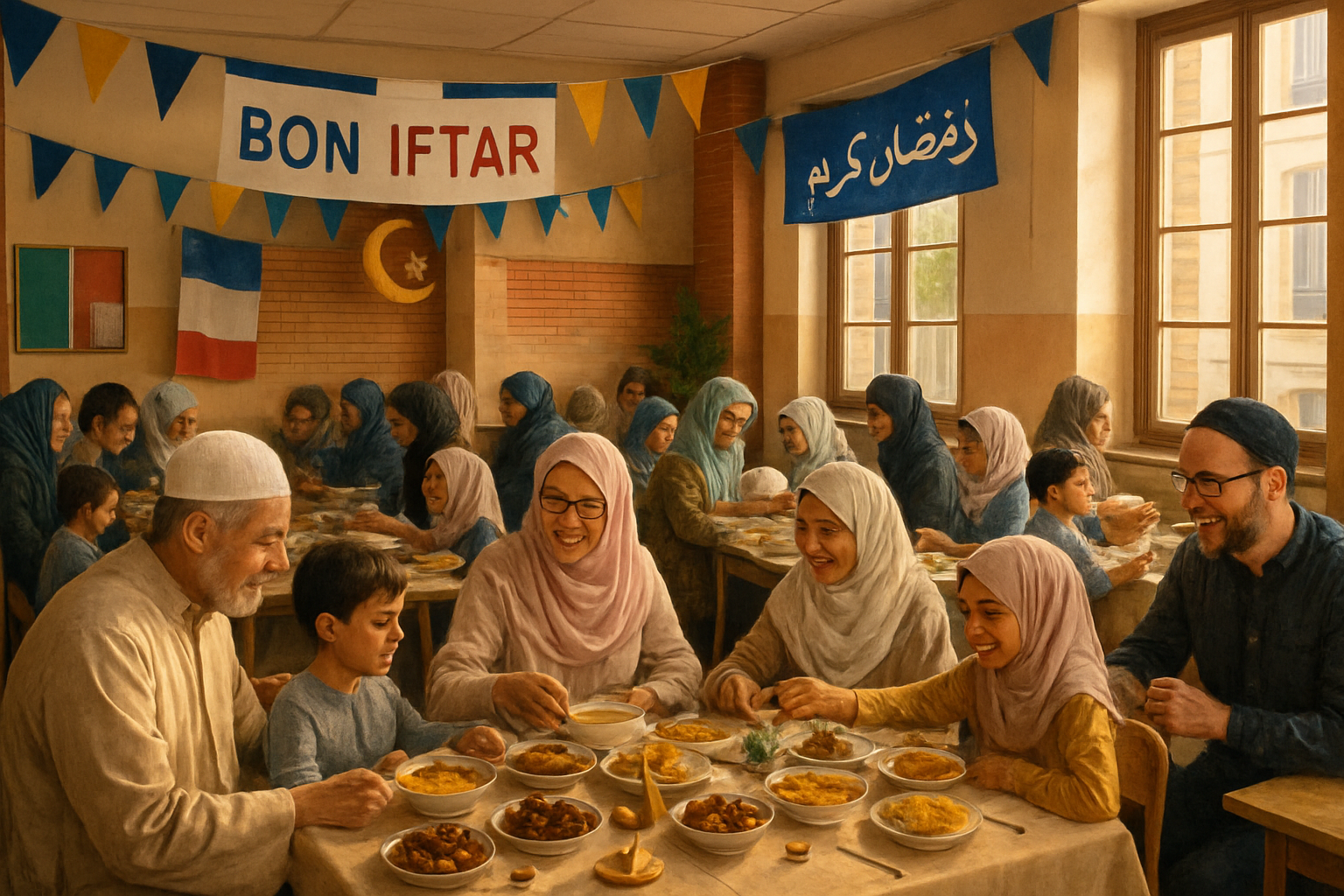 Navigating Faith and Republic: French Muslim Communities Balance Ramadan Traditions with Social Integration Challenges