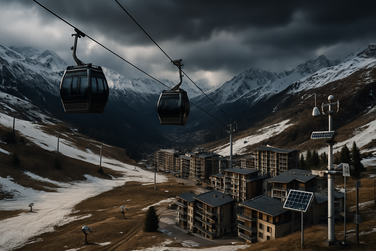 French Ski Resorts Face Historic Crisis: Climate Change Forces Radical Transformation of Alpine Tourism Industry