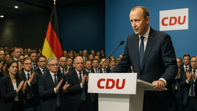 Friedrich Merz Re-elected CDU Leader with Strong Mandate as Coalition Tensions Rise
