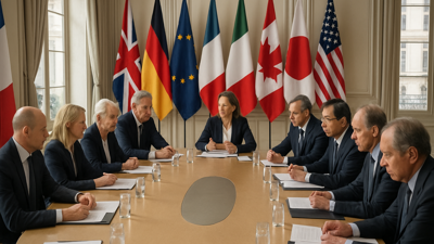 G7 Foreign Ministers Convene in France Amid Deepening Middle East Crisis and Ukraine Tensions