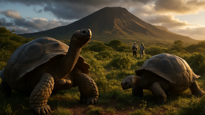 Giant Tortoises Return to Galápagos Island After 150 Years in Historic Conservation Triumph