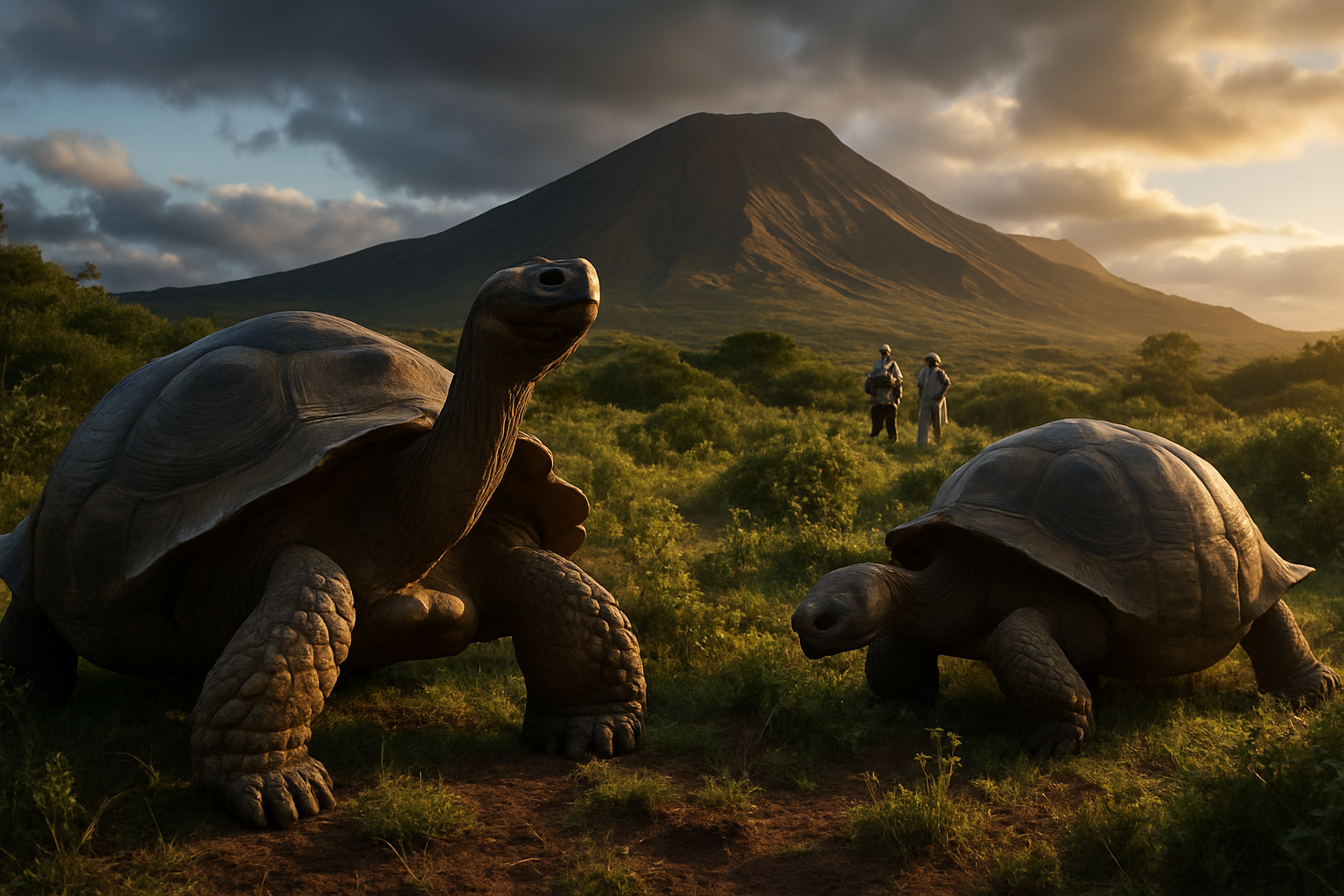 Giant Tortoises Return to Galápagos Island After 150 Years in Historic Conservation Triumph