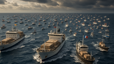 Activists Announce Largest Gaza Aid Flotilla in History with Over 100 Boats for March Mission