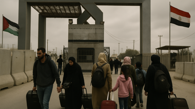 Palestinians Return Through Rafah Crossing as Gaza Ceasefire Faces Systematic Violations