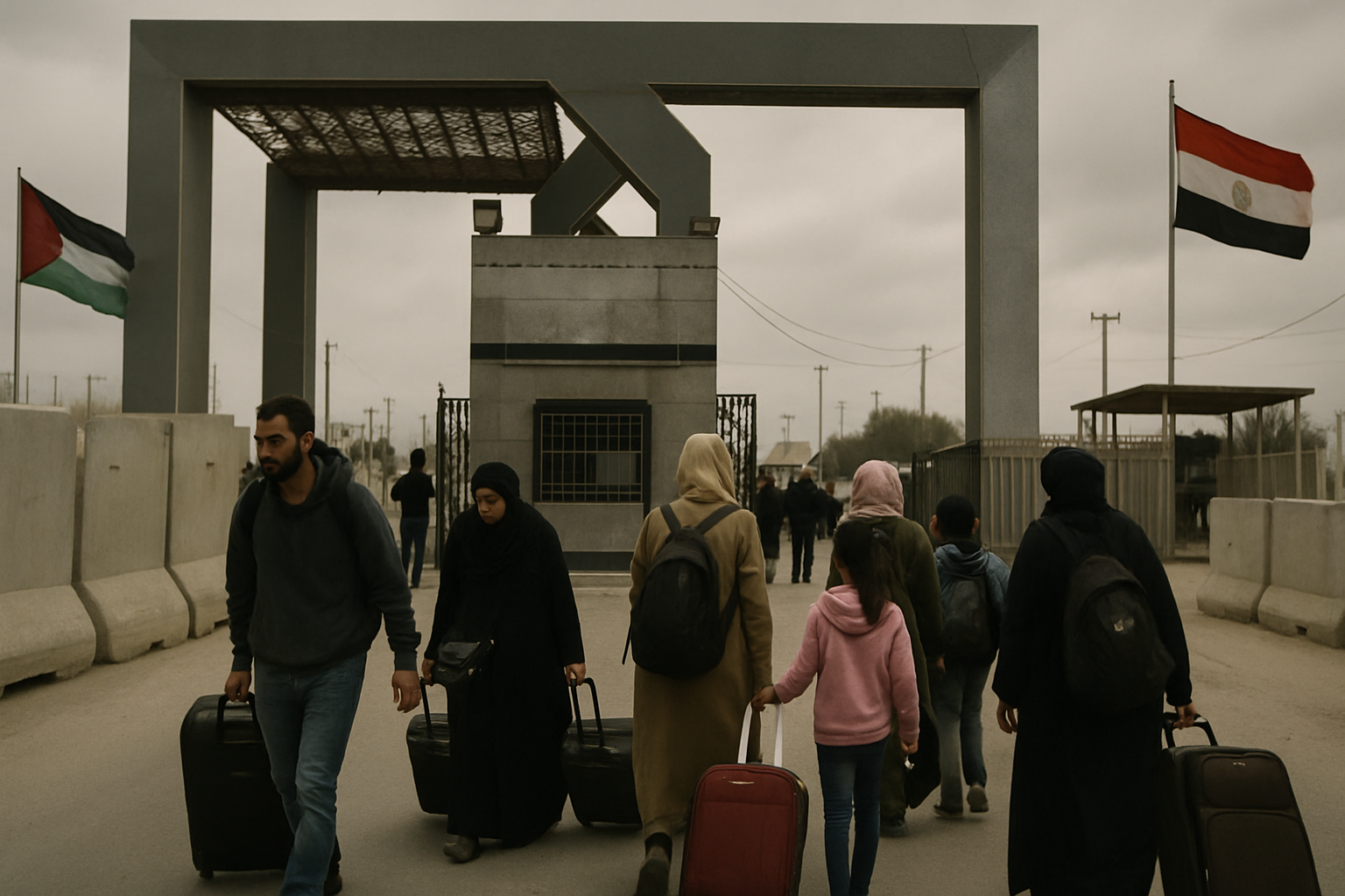 Palestinians Return Through Rafah Crossing as Gaza Ceasefire Faces Systematic Violations