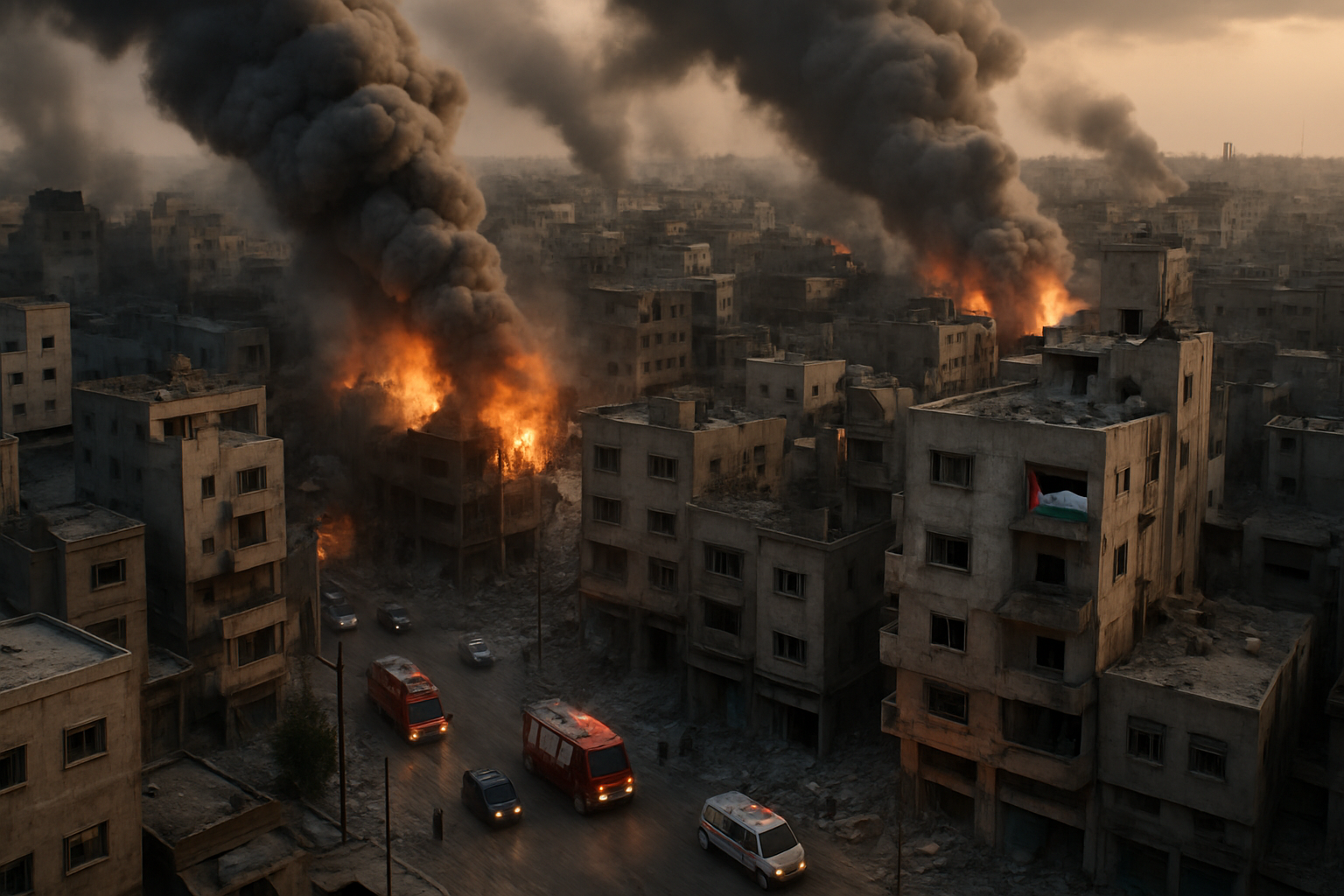 Gaza Crisis Escalates as Israeli Strikes Kill Palestinians Amid International Calls for Ceasefire