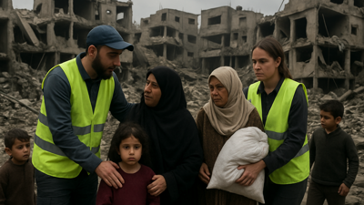 Gaza Humanitarian Crisis Deepens as Israeli Strikes Kill Seven in Refugee Camp Amid Healthcare and Infrastructure Collapse