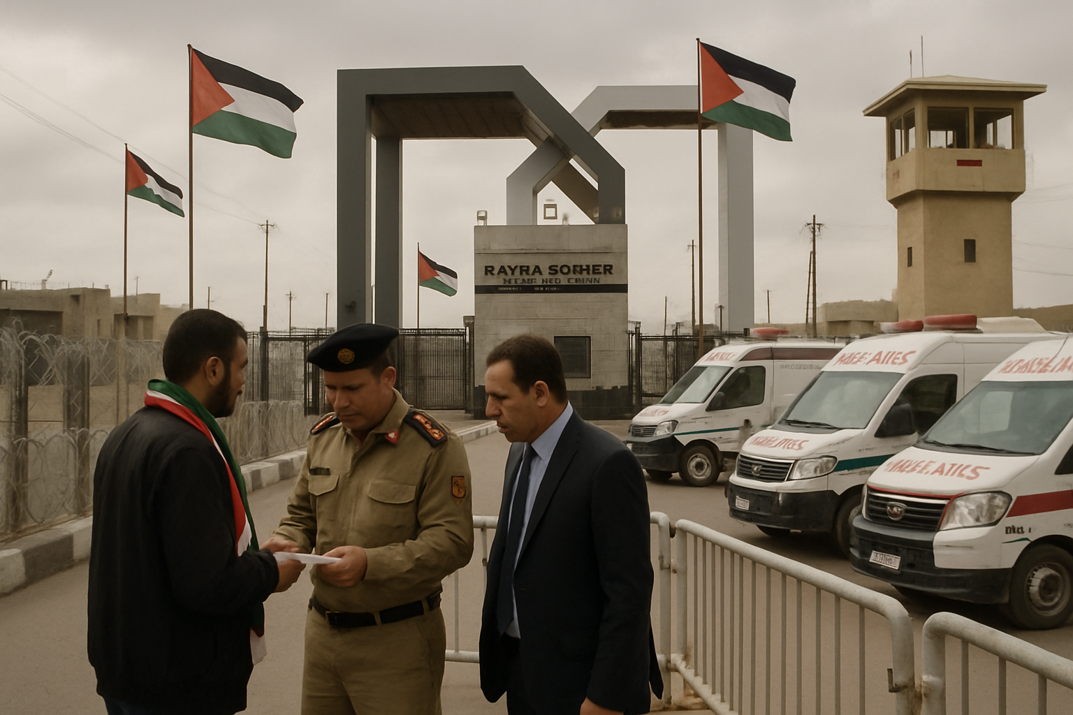 Gaza's Rafah Border Crossing Reopens as Ceasefire Implementation Advances with Patient Evacuations