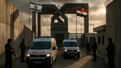Gaza's Rafah Crossing Reopens as First Medical Evacuees Enter Egypt After Two-Year Closure