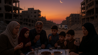Palestinians in Gaza Observe First Ramadan Since Fragile Ceasefire Amid Ongoing Tensions