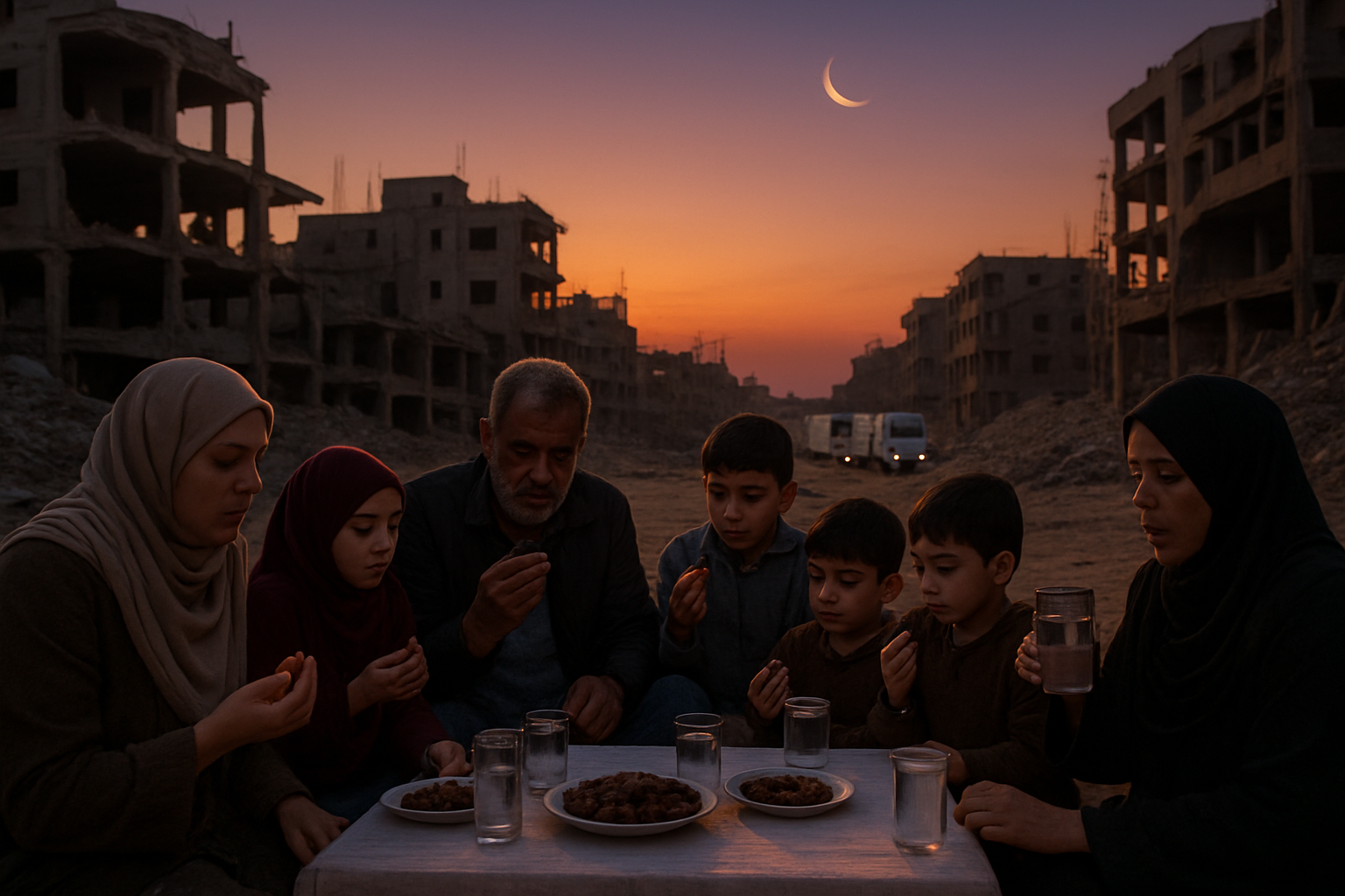 Palestinians in Gaza Observe First Ramadan Since Fragile Ceasefire Amid Ongoing Tensions