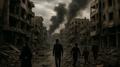 Gaza War Escalates: Three Palestinians Killed in Al-Nuseirat Strike Amid Ongoing Ceasefire Violations