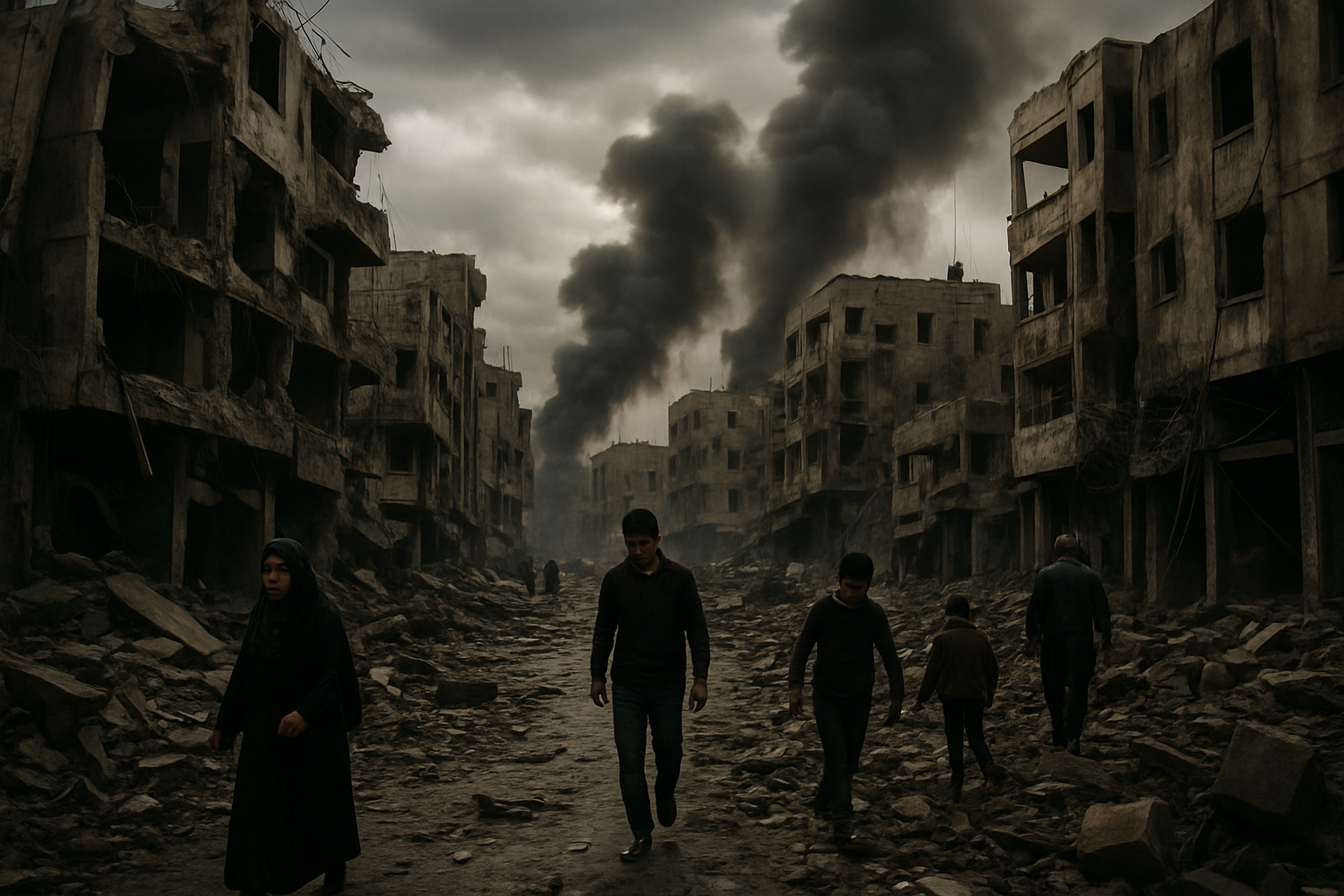 Gaza War Escalates: Three Palestinians Killed in Al-Nuseirat Strike Amid Ongoing Ceasefire Violations