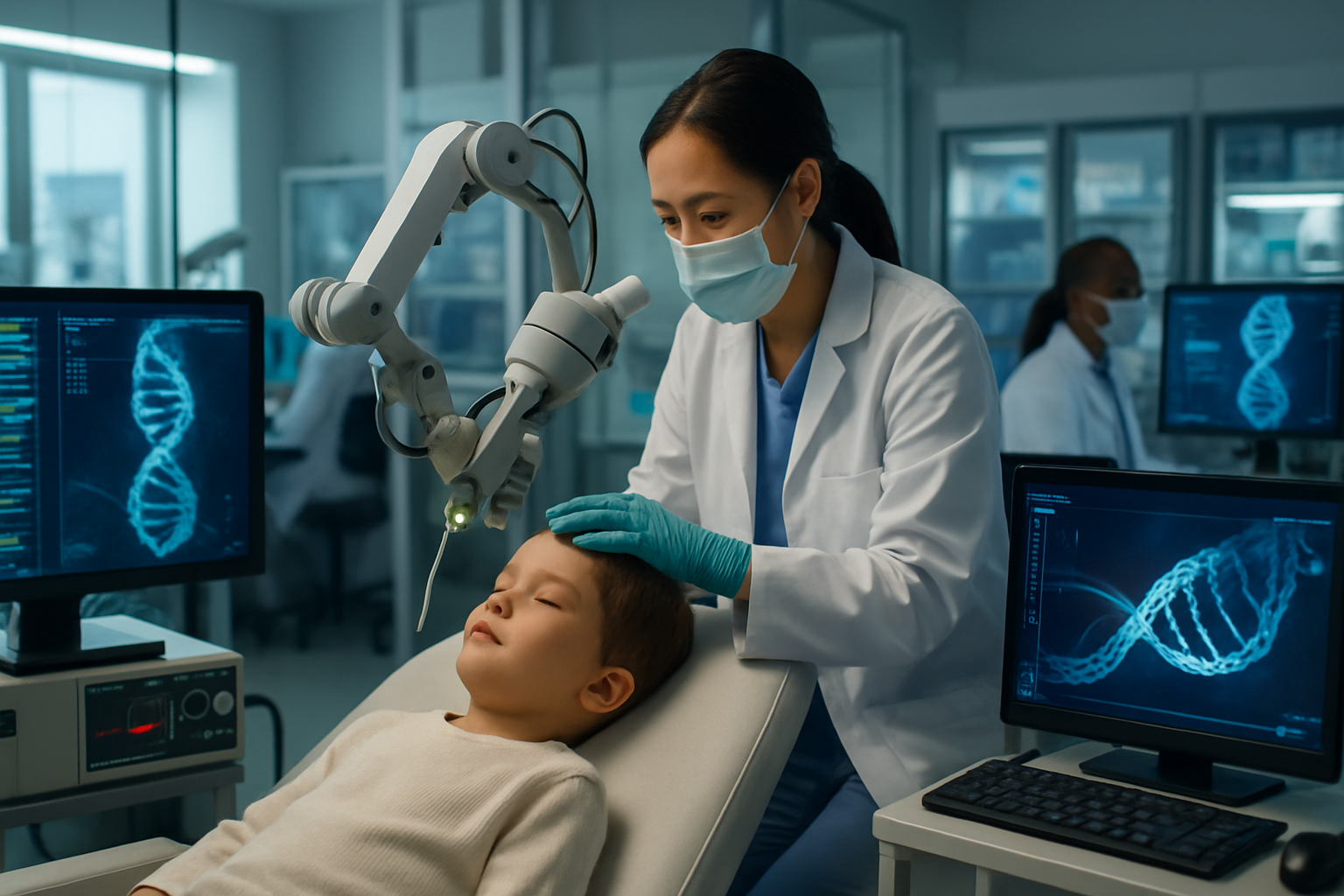 Revolutionary Gene Therapy Restores Sight to 6-Year-Old Girl as Global Medical Breakthroughs Transform Healthcare