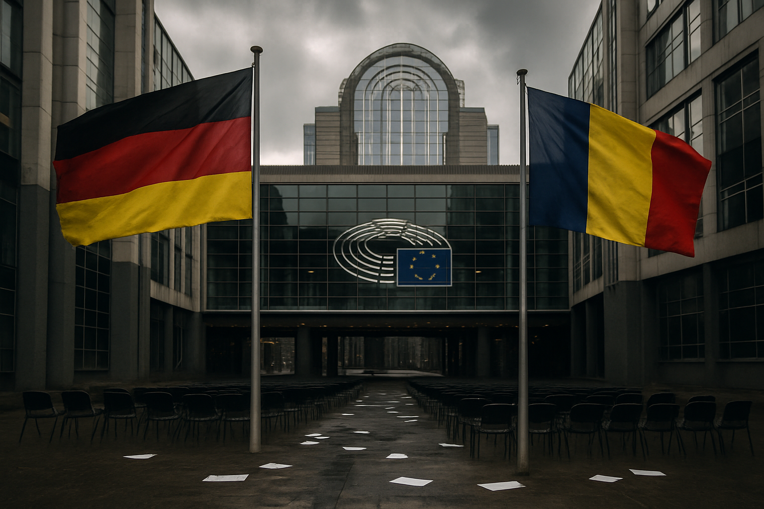 German Business Leaders Slam Economic Policy as Romanian Coalition Faces Breakdown