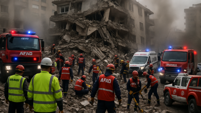Deadly Building Collapse in Germasogeia, Cyprus Claims Lives as Rescue Operations Continue
