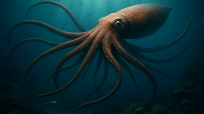 Giant Kraken-Like Cephalopods Dominated Ancient Oceans 100 Million Years Ago, New Fossil Evidence Reveals