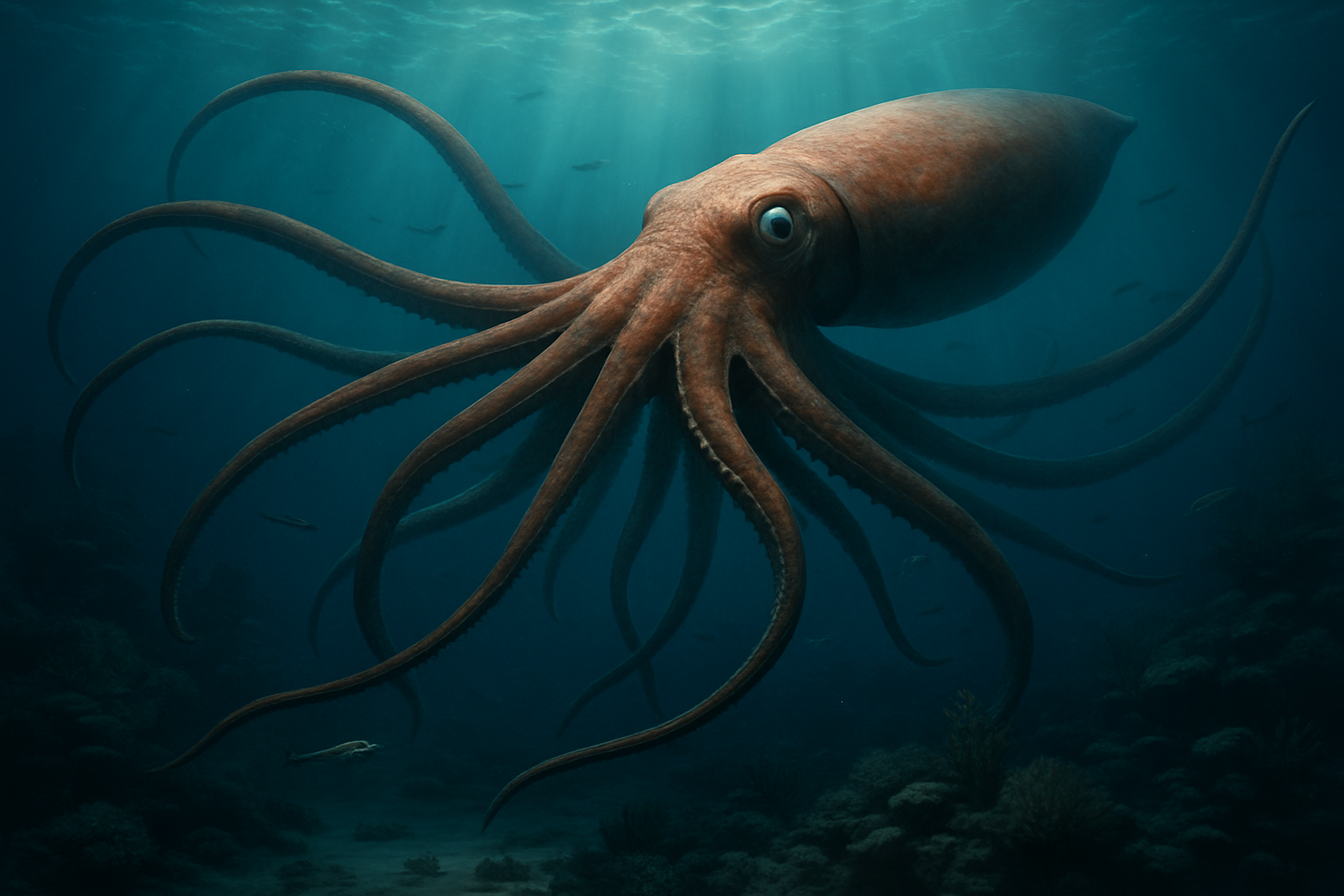 Giant Kraken-Like Cephalopods Dominated Ancient Oceans 100 Million Years Ago, New Fossil Evidence Reveals
