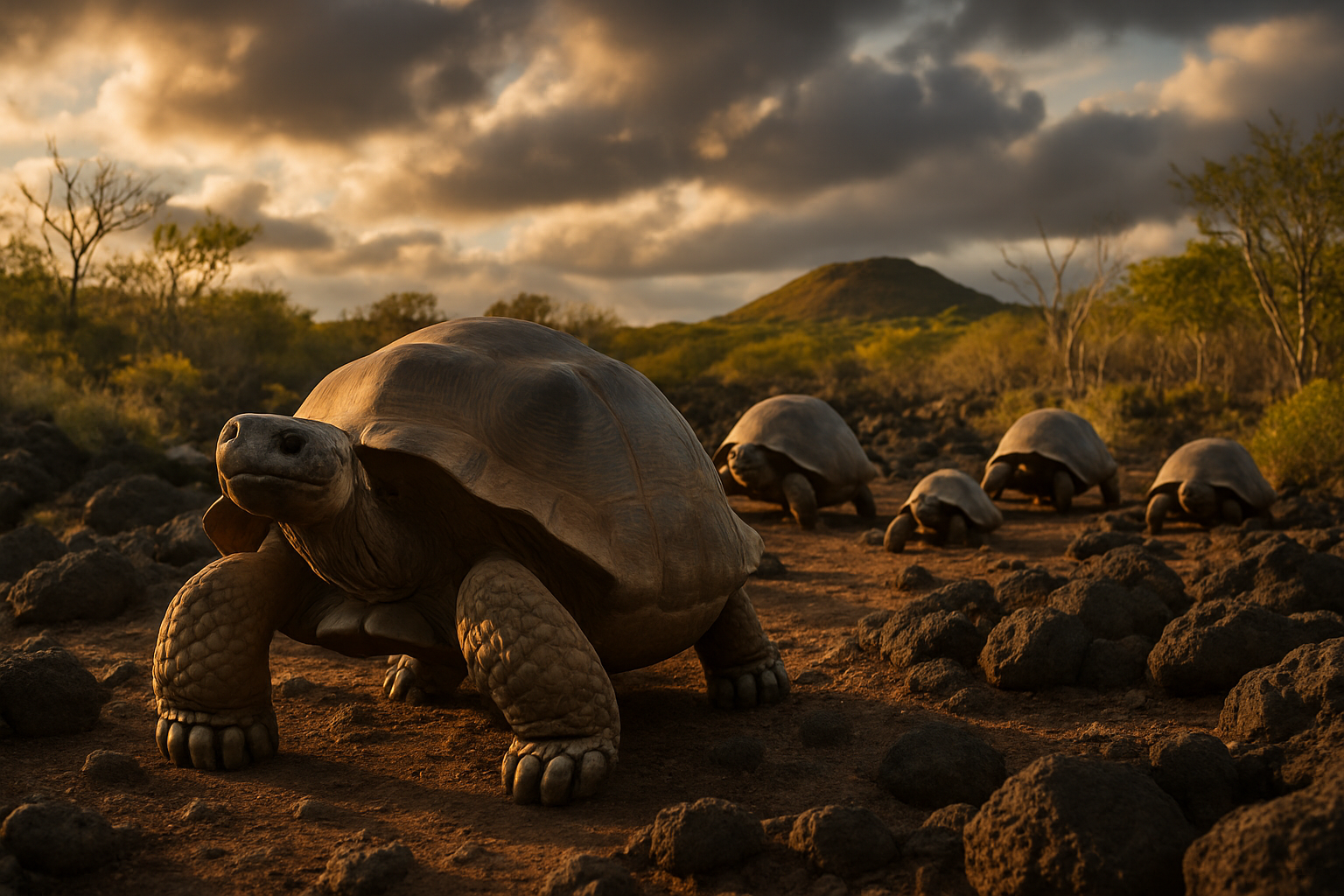 Giant Tortoises Return to Galápagos Island After Nearly 200-Year Absence in Historic Conservation Triumph