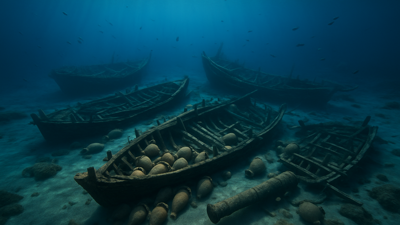 Gibraltar's Ancient "Ship Graveyard" Reveals 134 Vessels from Three Millennia of Maritime History