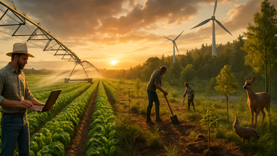 Global Agricultural and Environmental Transformation Accelerates as Crisis Points Converge