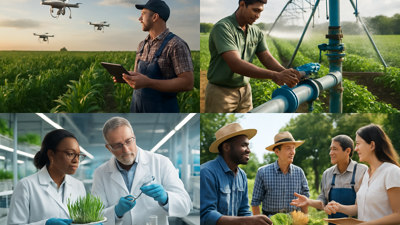 Global Agricultural Innovation Surge: Nations Unite to Address Food Security Through Technology and Cooperation