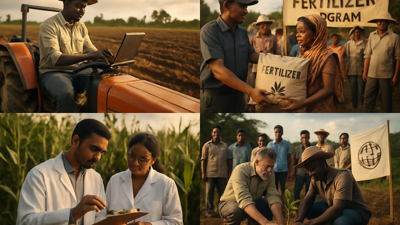 Global Agricultural Renaissance: From Fertilizer Programs to Technology Transfer Revolutionizes Food Security