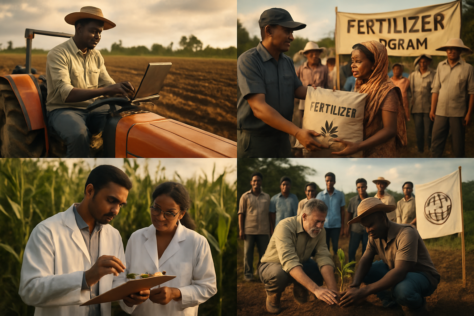 Global Agricultural Renaissance: From Fertilizer Programs to Technology Transfer Revolutionizes Food Security