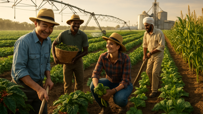 Global Agricultural Renaissance Emerges Amid Climate Crisis as Nations Pioneer Revolutionary Food Security Solutions