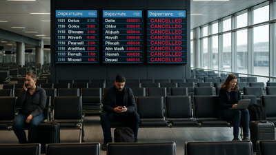 Global Airlines Suspend Middle East Operations as Regional Crisis Deepens