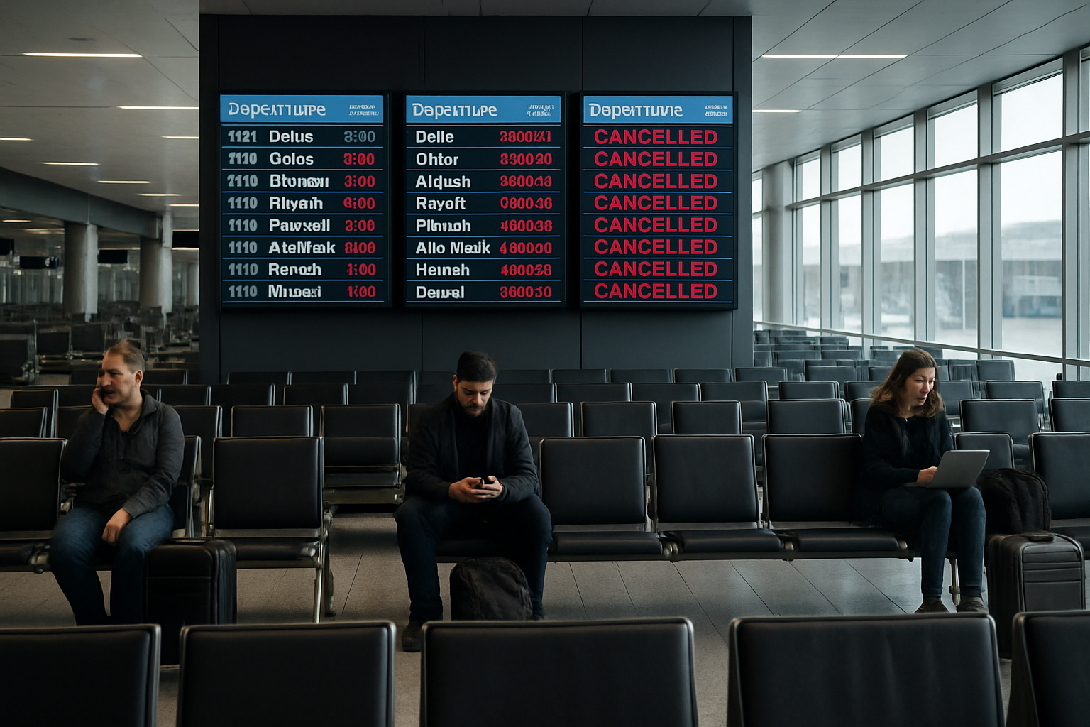 Global Airlines Suspend Middle East Operations as Regional Crisis Deepens