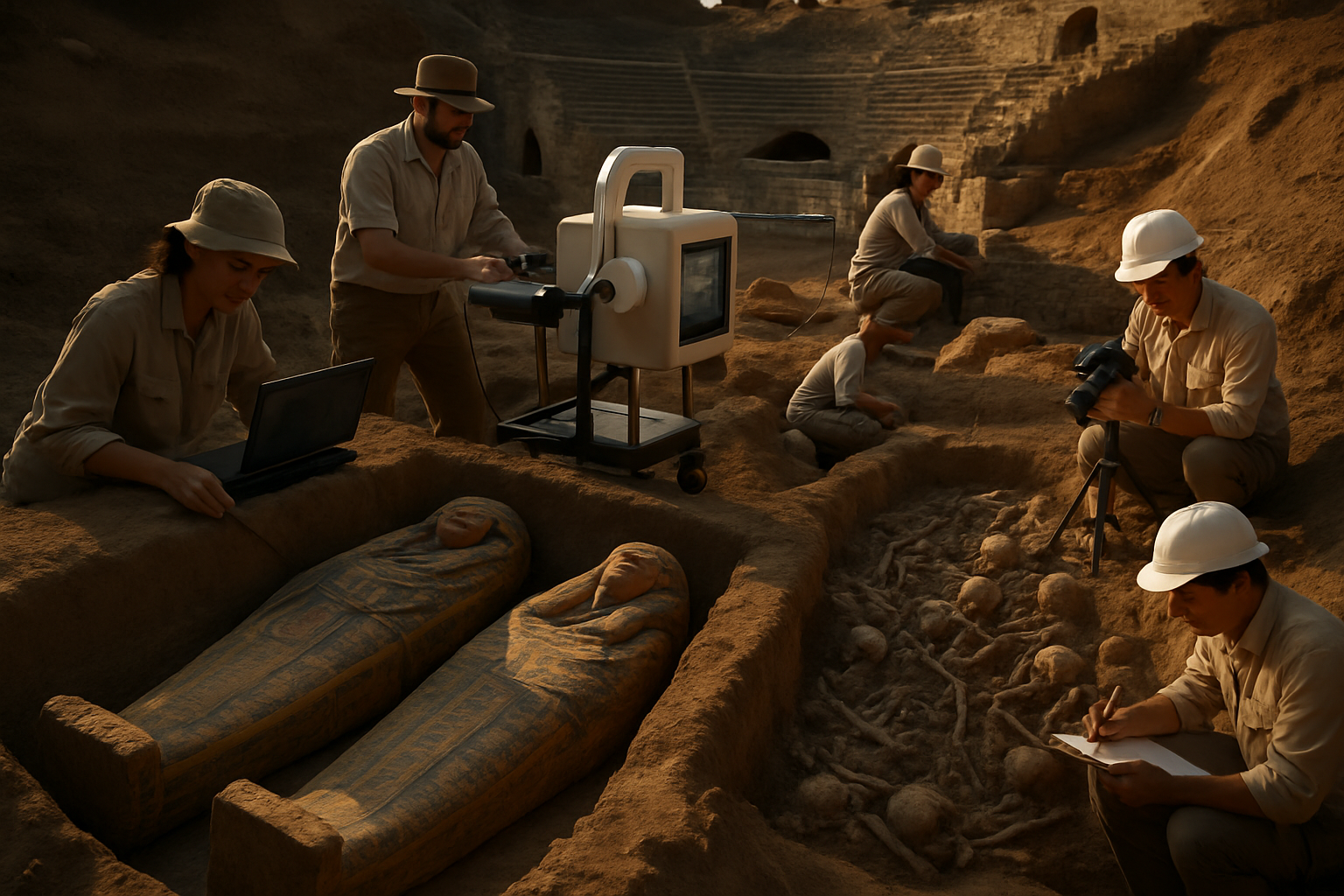 Groundbreaking Archaeological Discoveries Reshape Understanding of Ancient Civilizations Across Three Continents