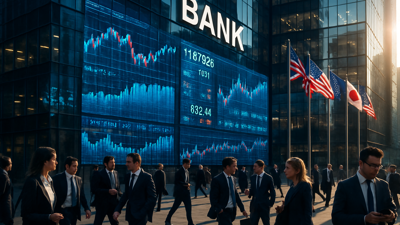 Banking Sector Faces Mixed Fortunes as Technology Disruptions and Geopolitical Tensions Shape Industry Landscape