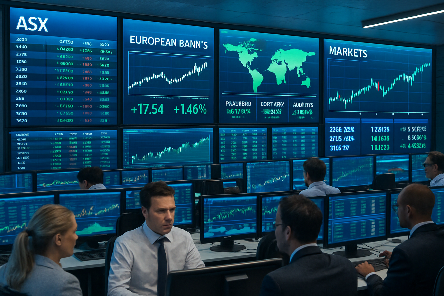 Global Banking Sector Shows Mixed Signals as ASX Runners Surge Amid Rural ATM Expansion and European Financial Resilience