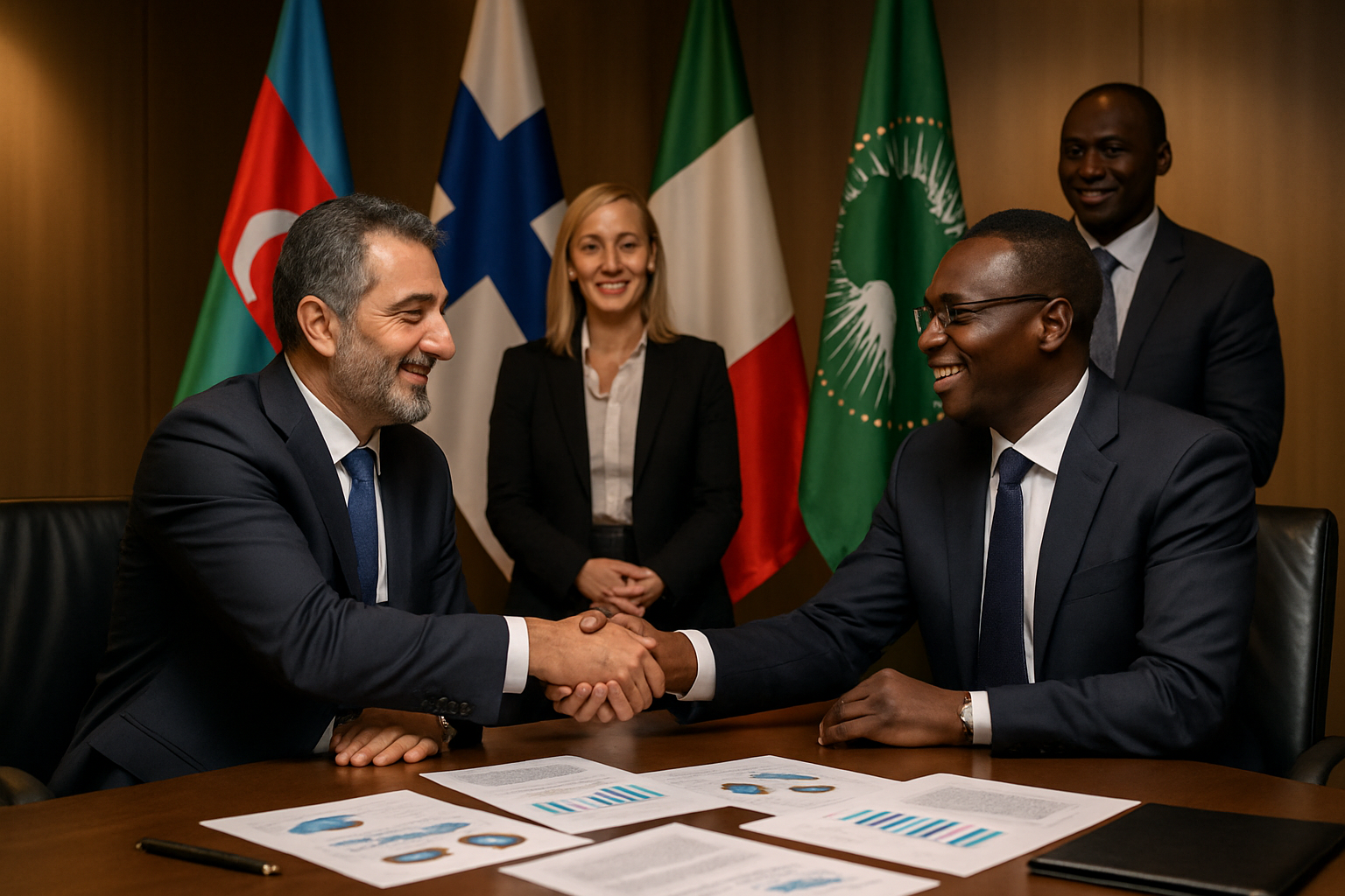 Global Business Partnerships Surge: Finland-Azerbaijan Investments Rise, Italy-Azerbaijan Agricultural Deal Strengthens Ties, Burkina Faso Digitizes Government Services