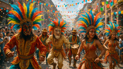 Global Carnival Renaissance: From Rio to Barranquilla, Festival Traditions Unite World in Colorful Celebration
