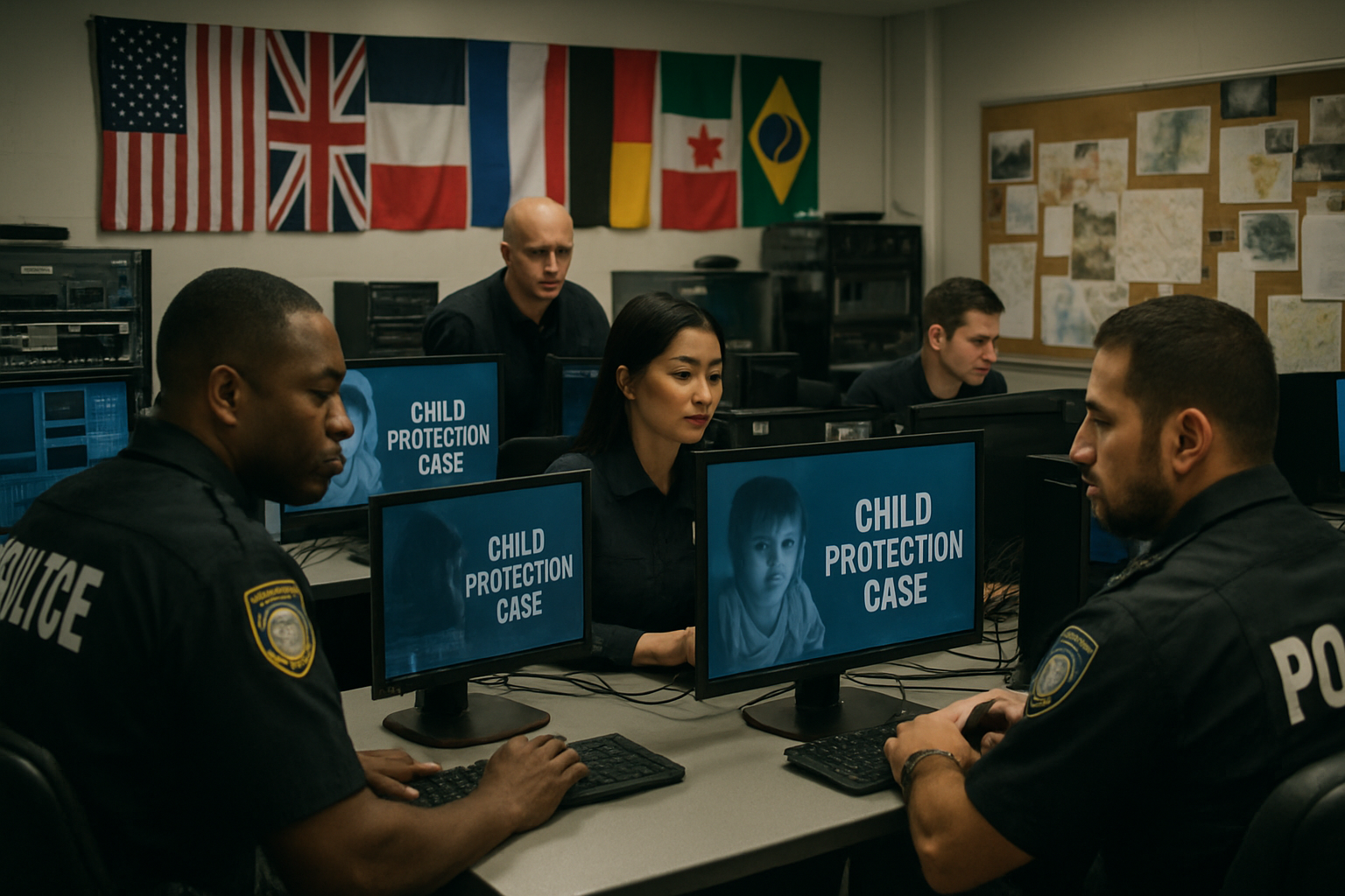 Global Child Protection Operations Intensify as Law Enforcement Targets Exploitation Networks Across Three Continents