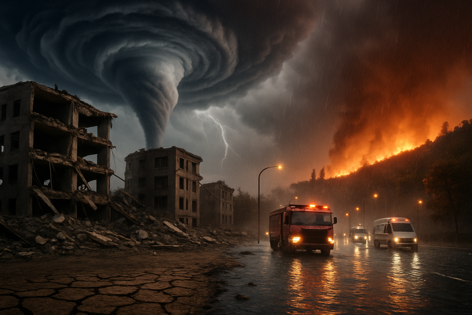 Global Climate Crisis Deepens: 24th Month of Record Heat Fuels Devastating Weather Convergence Across Four Continents