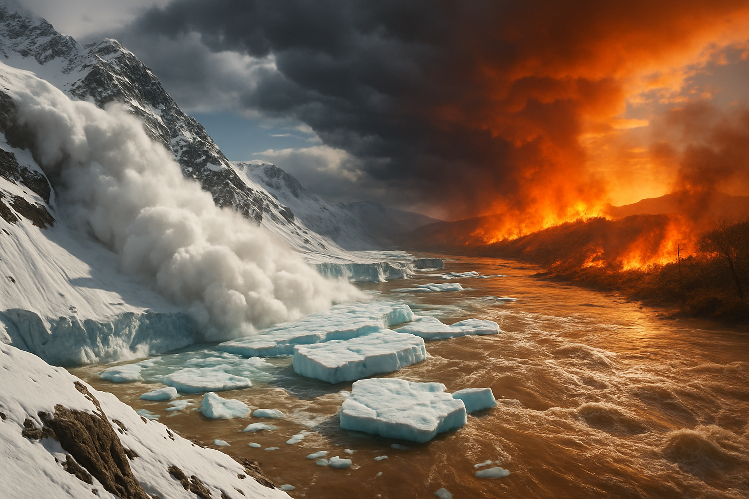 Climate Crisis Intensifies as Avalanches Kill Multiple Skiers Amid Global Environmental Disasters