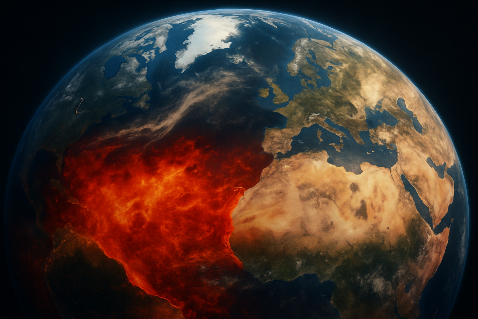 Global Climate Crisis Intensifies as Ocean Temperatures Surge and Saharan Dust Transforms European Weather Patterns
